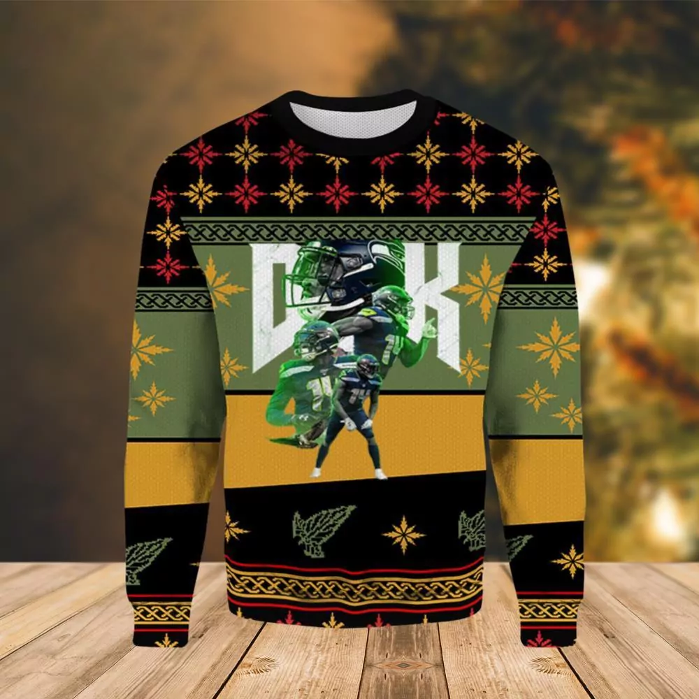 Marshawn Lynch Seattle Seahawks Christmas Awesome 3d ugly sweatshirt