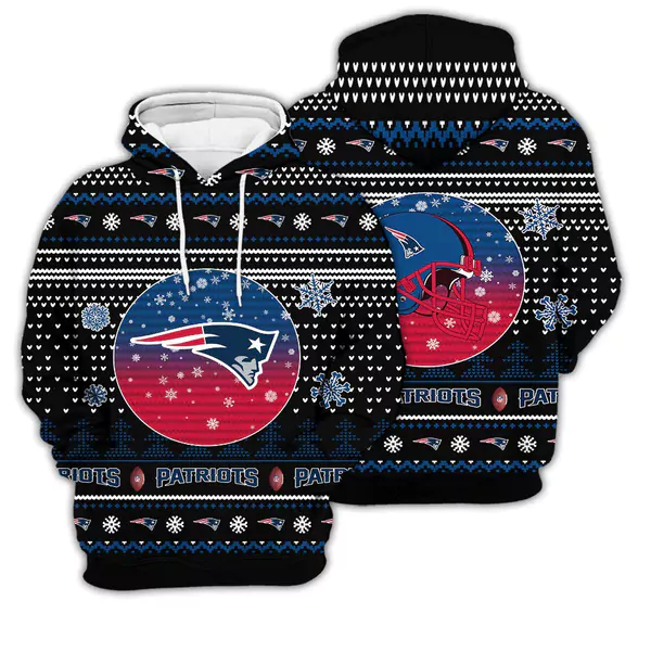 Merry Christmas new Season American Unisex Gift New England Patriots 3d