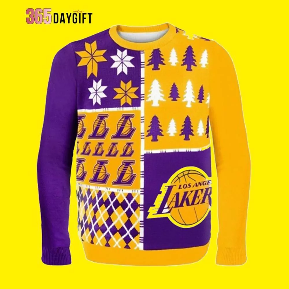 Merry Los Angeles Lakers Christmas 3d ugly sweatshirt