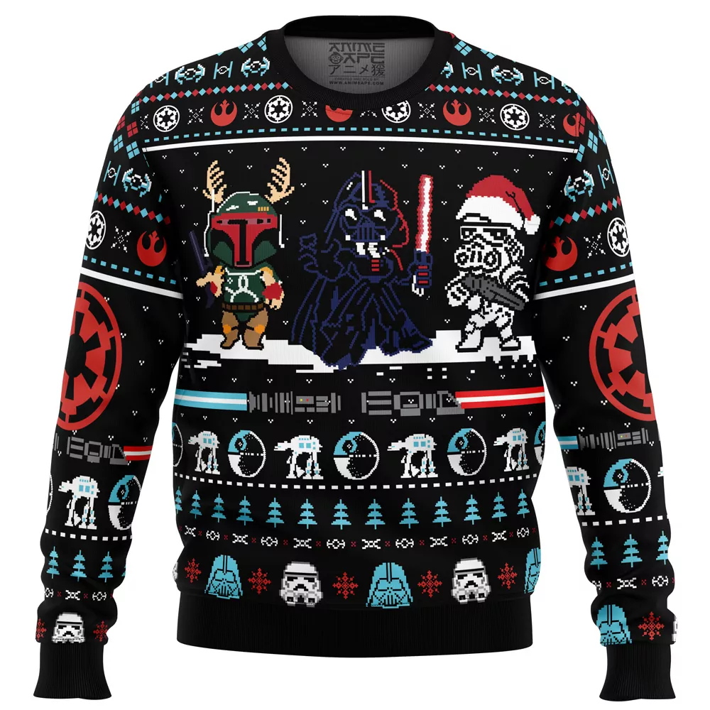 Merry Xmas Star Wars Christmas Holiday 3d ugly sweatshirt