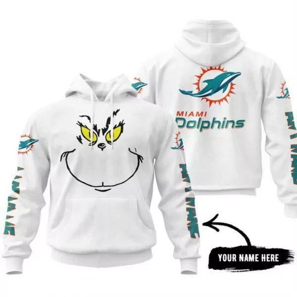 Miami Dolphins Personalized Name And Number Camo Style For Fans 3d