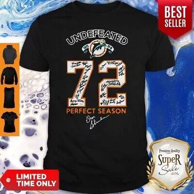 Miami Dolphins Undefeated 1972 72 Perfect Season Signatures
