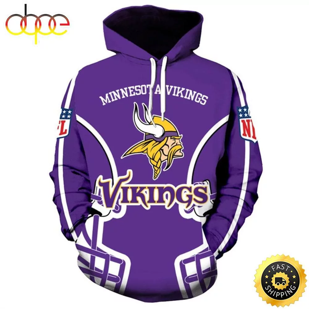 Minnesota Vikings NFL Baby Yoda Team 3d