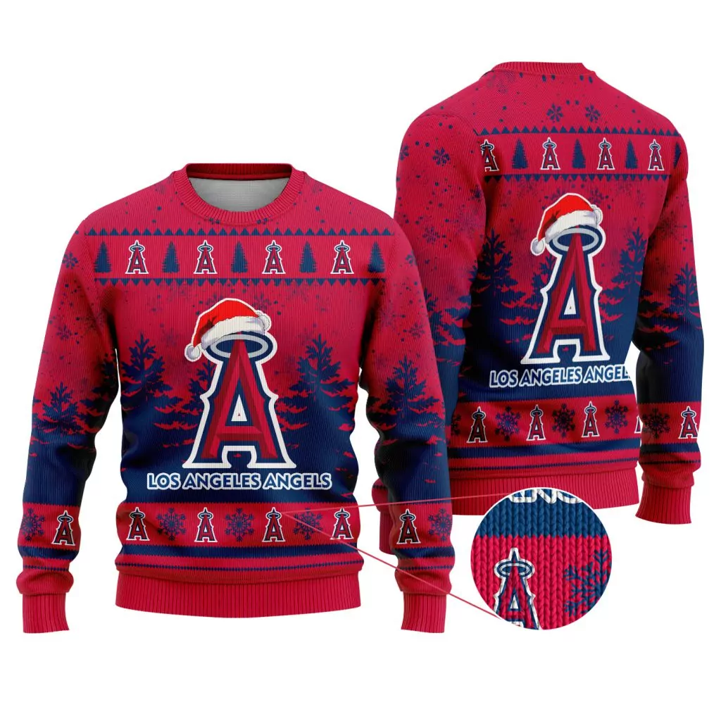 MLB Los Angeles Angels Special Christmas 3d ugly sweatshirt