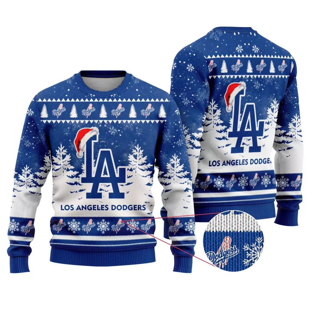 MLB Los Angeles Dodgers Special Christmas 3d ugly sweatshirt
