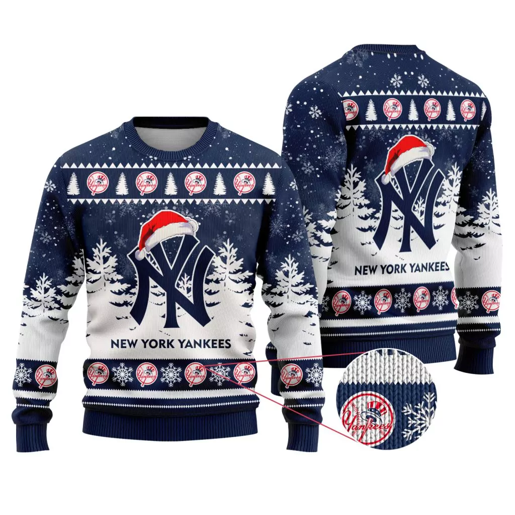 MLB New York Yankees Special Christmas 3d ugly sweatshirt