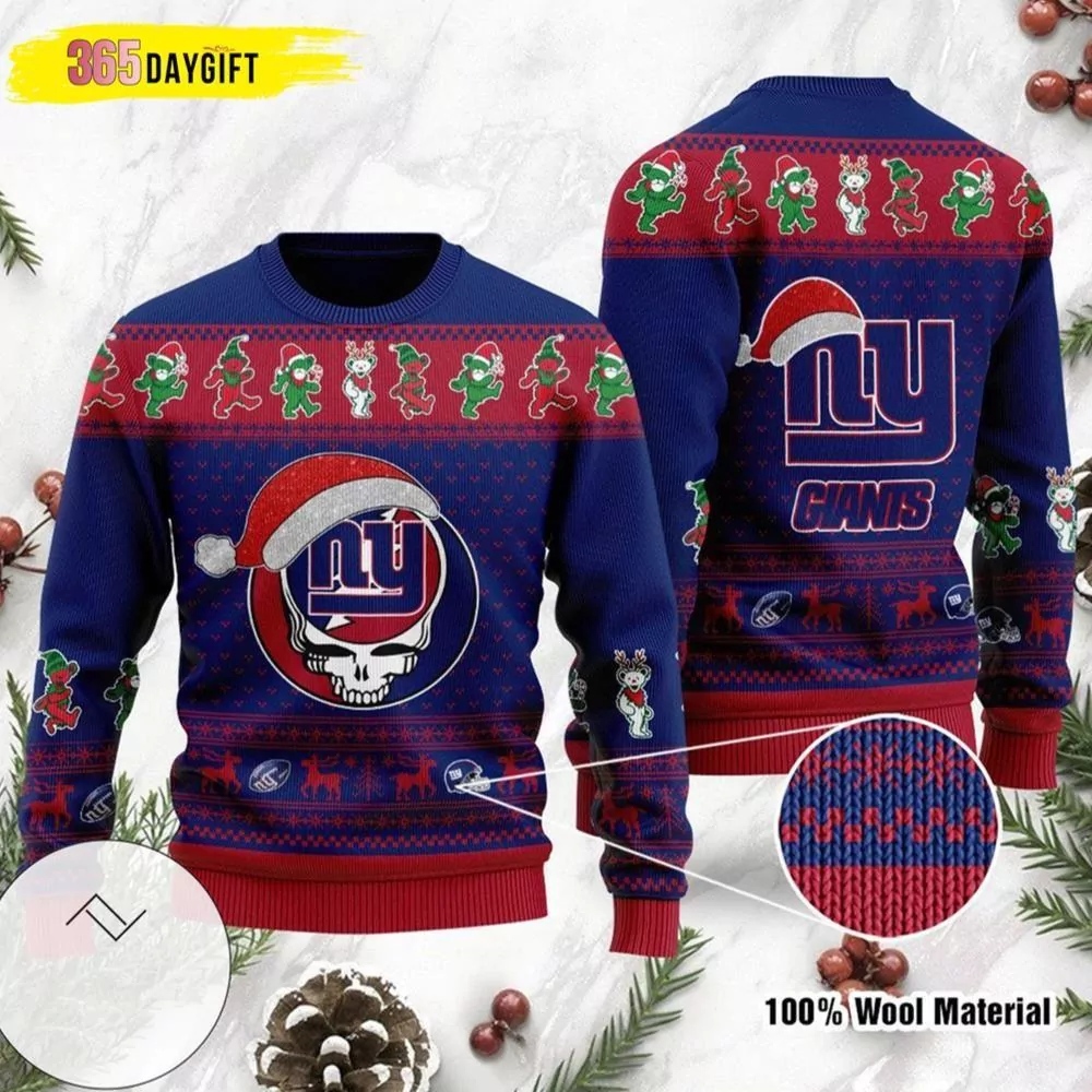 New England Patriots Christmas 3d ugly sweatshirt