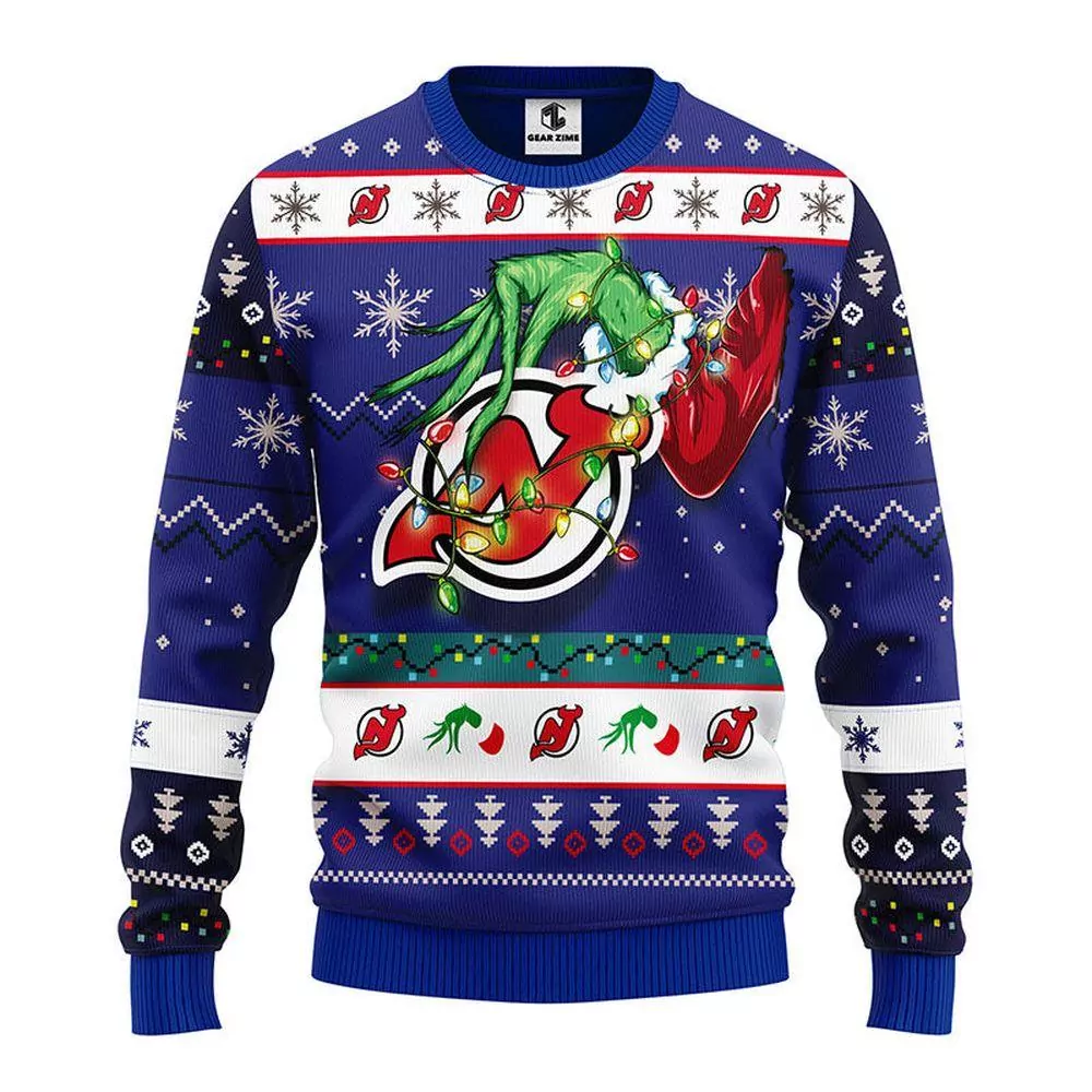 New England Patriots Christmas 3d ugly sweatshirt