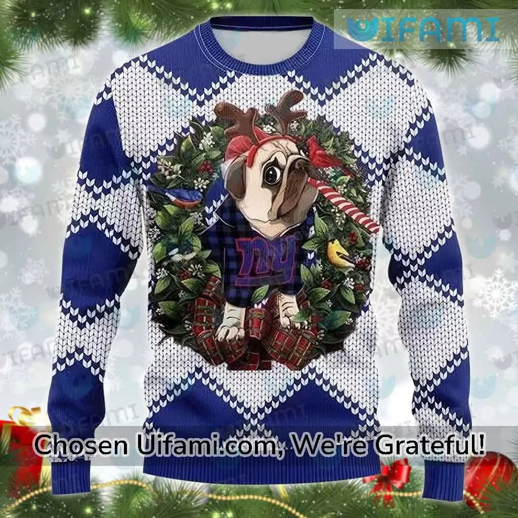 New York Giants Retro Spirited New York Giants Gift 3d ugly sweatshirt