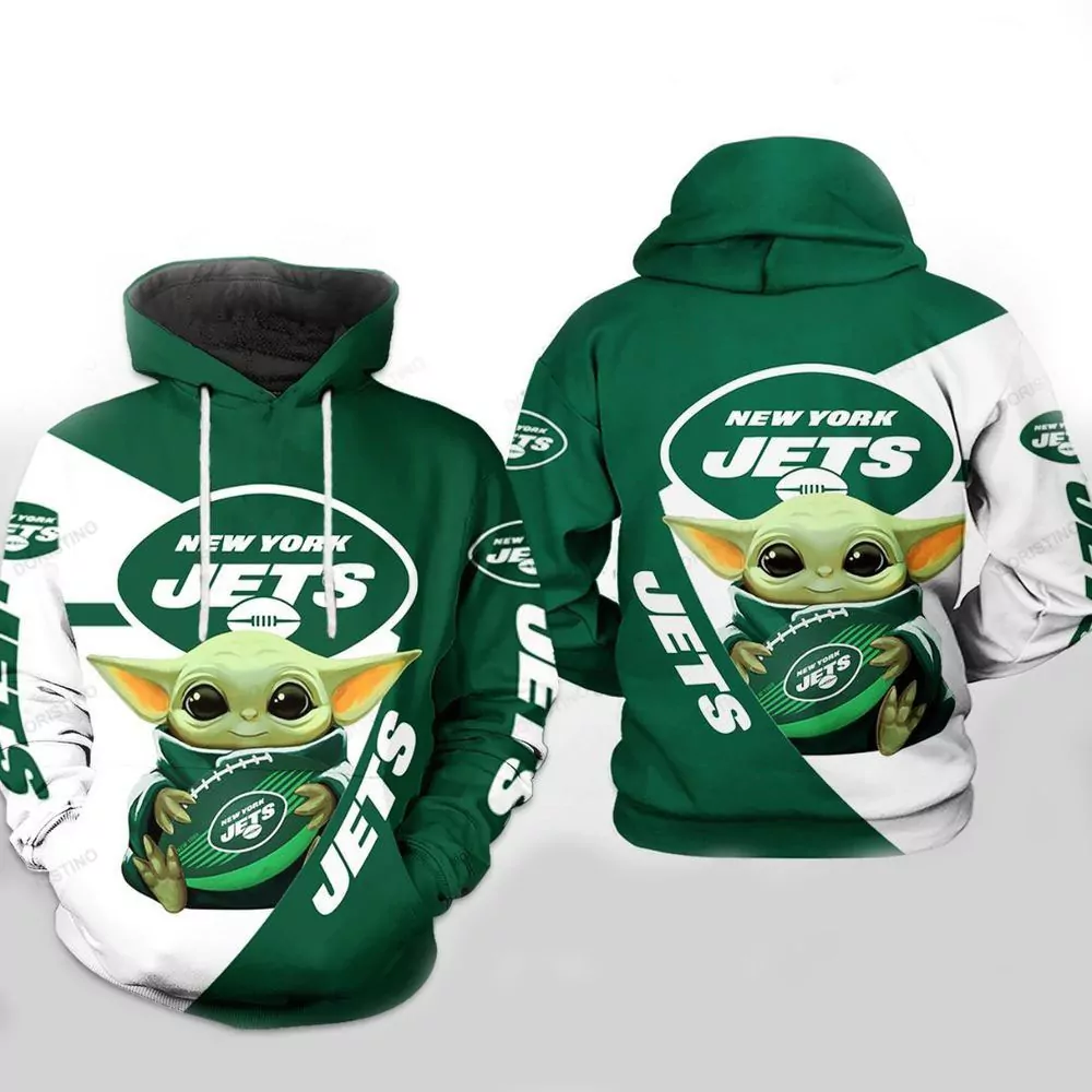 New York Jets Zip Up 3d