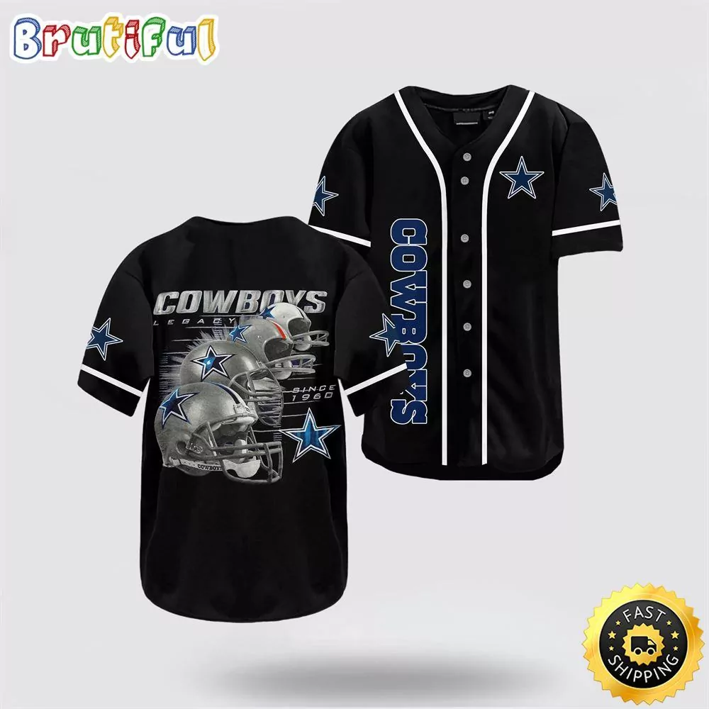 NFL Dallas Cowboys Baseball Jack Skellington And Zero Perfect Your Team Pride In Laid Back Fashion 3d Baseball Shirt