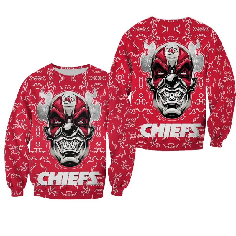 NFL Kansas City Chiefs Christmas Pattern Limited Edition 32410 3d ugly sweatshirt