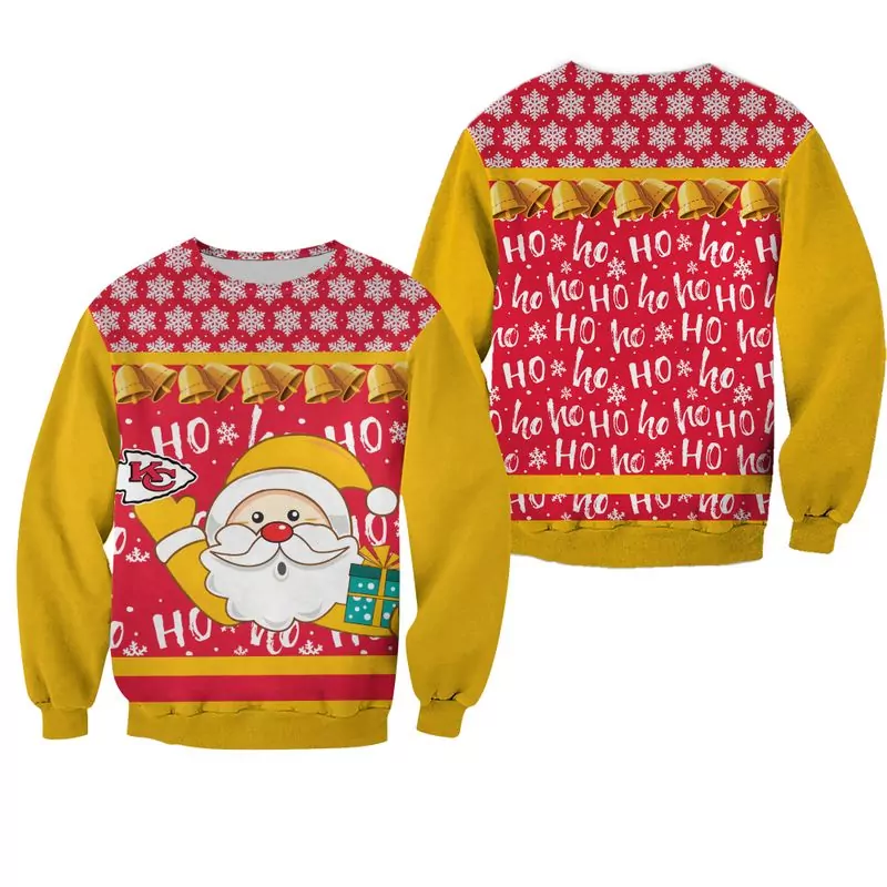 NFL Kansas City Chiefs Christmas Pattern Limited Edition 32410 3d ugly sweatshirt
