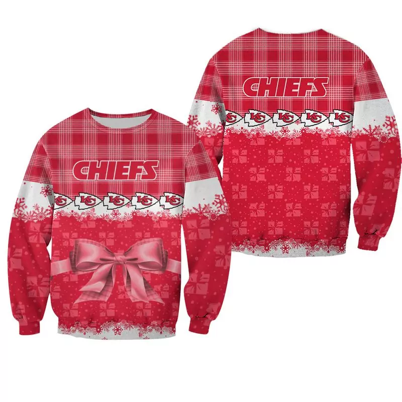 NFL Kansas City Chiefs Christmas Pattern Limited Edition 38710 3d ugly sweatshirt