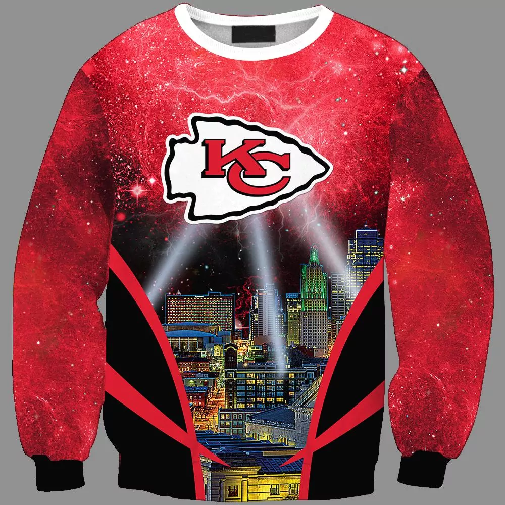 NFL Kansas City Chiefs Christmas Snowman Limited Edition 34510 3d sweatshirt