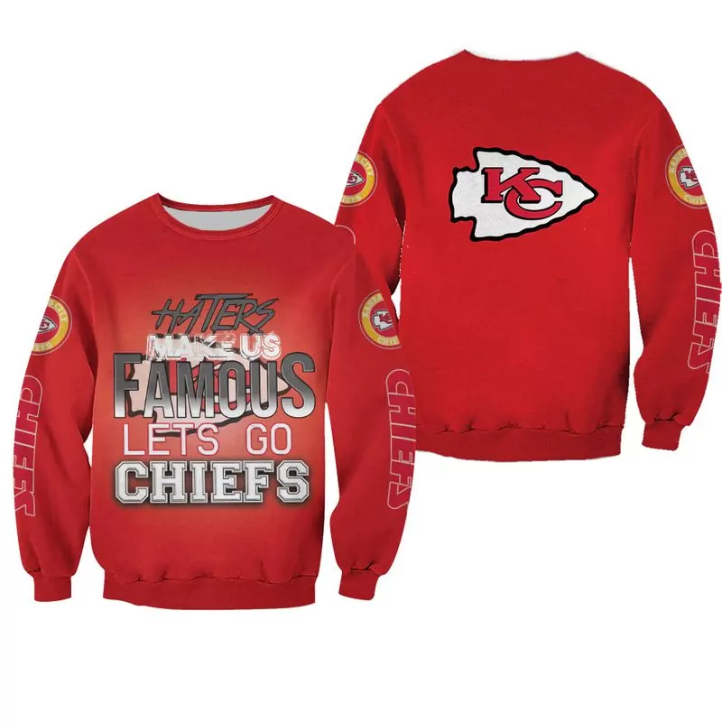 NFL Kansas City Chiefs Funny Ghosts Pattern Halloween Edition 45110 3d sweatshirt
