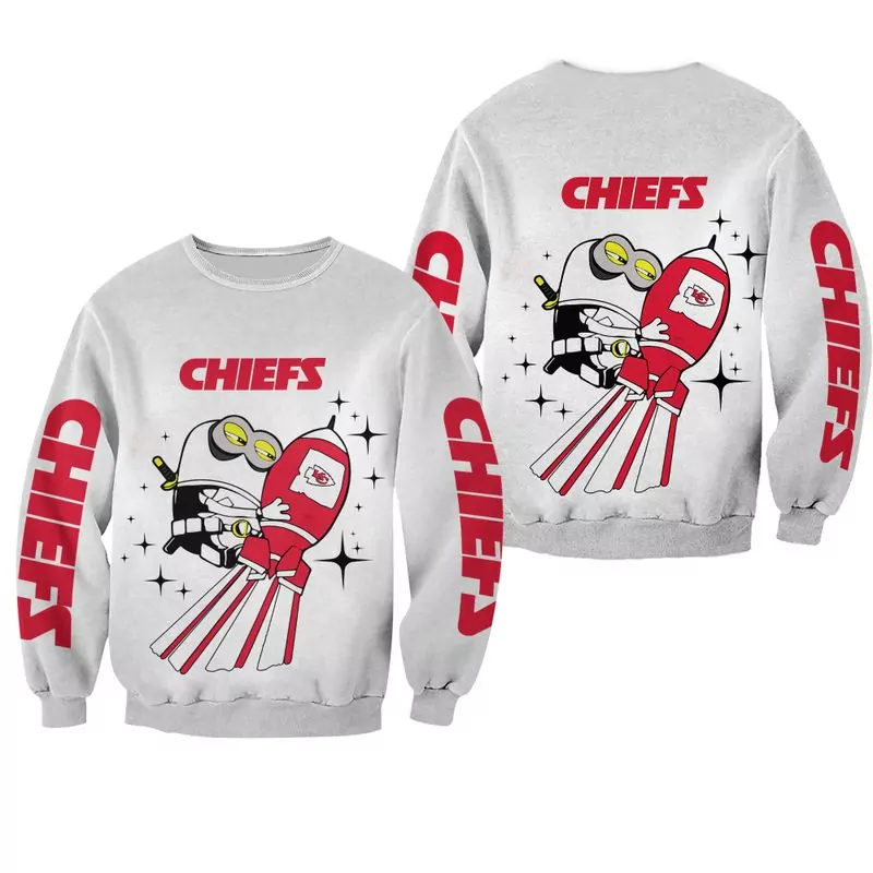 NFL Kansas City Chiefs Halloween Wolf Limited Edition 28310 3d sweatshirt