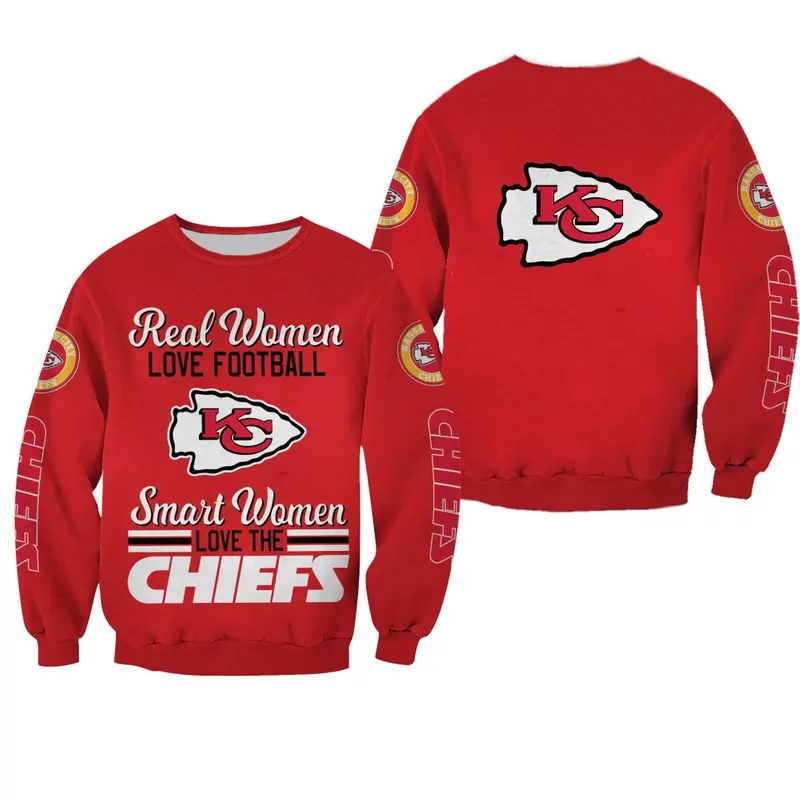 NFL Kansas City Chiefs Just a Girl in Love Limited Edition 17910 3d sweatshirt