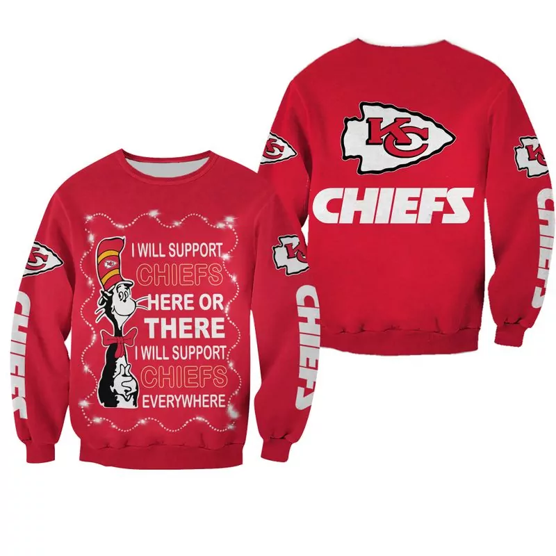 NFL Kansas City Chiefs Limited Edition 03810 3d sweatshirt