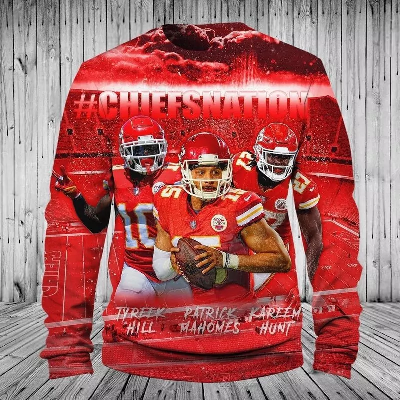 NFL Kansas City Chiefs Limited Edition 05014 3d sweatshirt