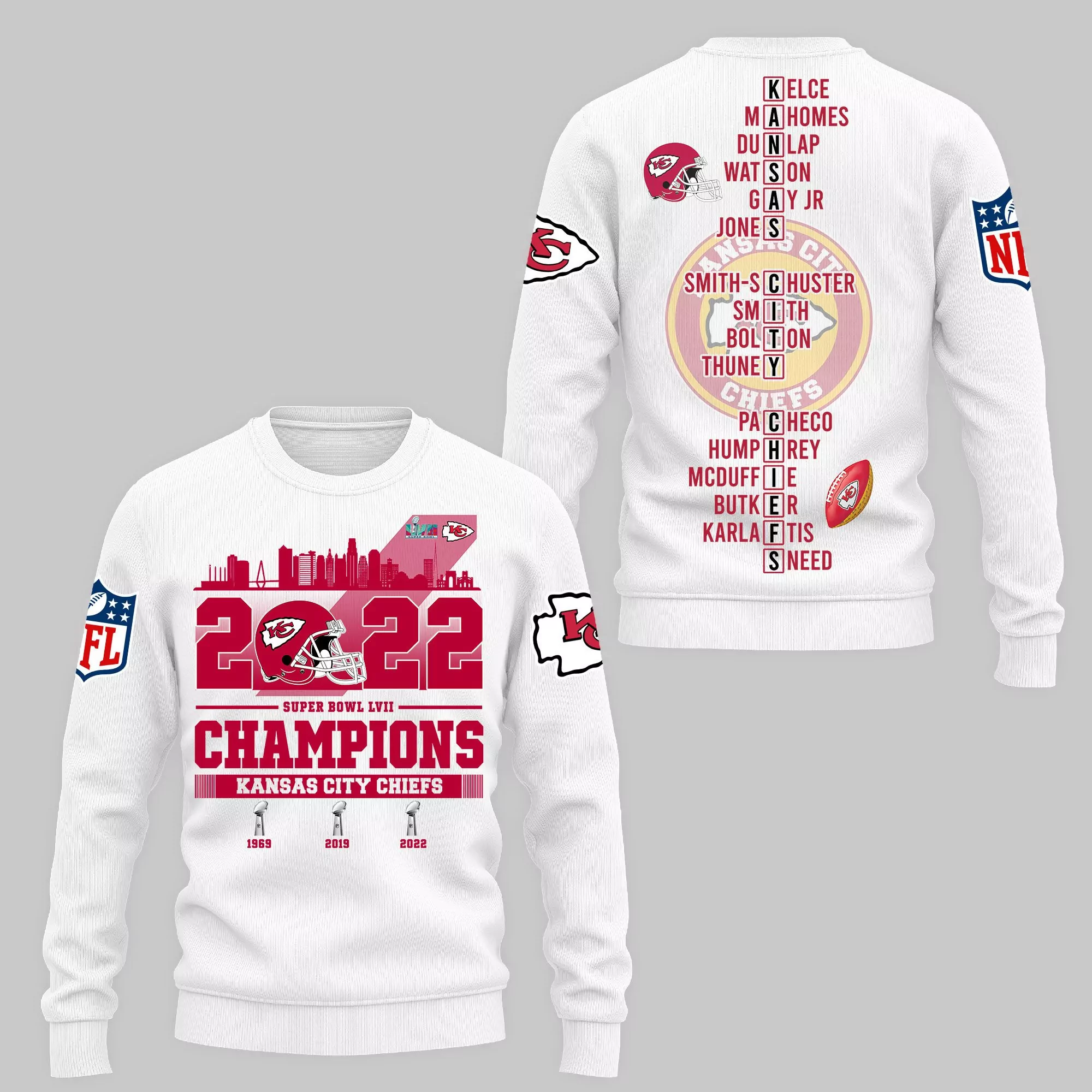 NFL Kansas City Chiefs Limited Edition 05810 3d sweatshirt