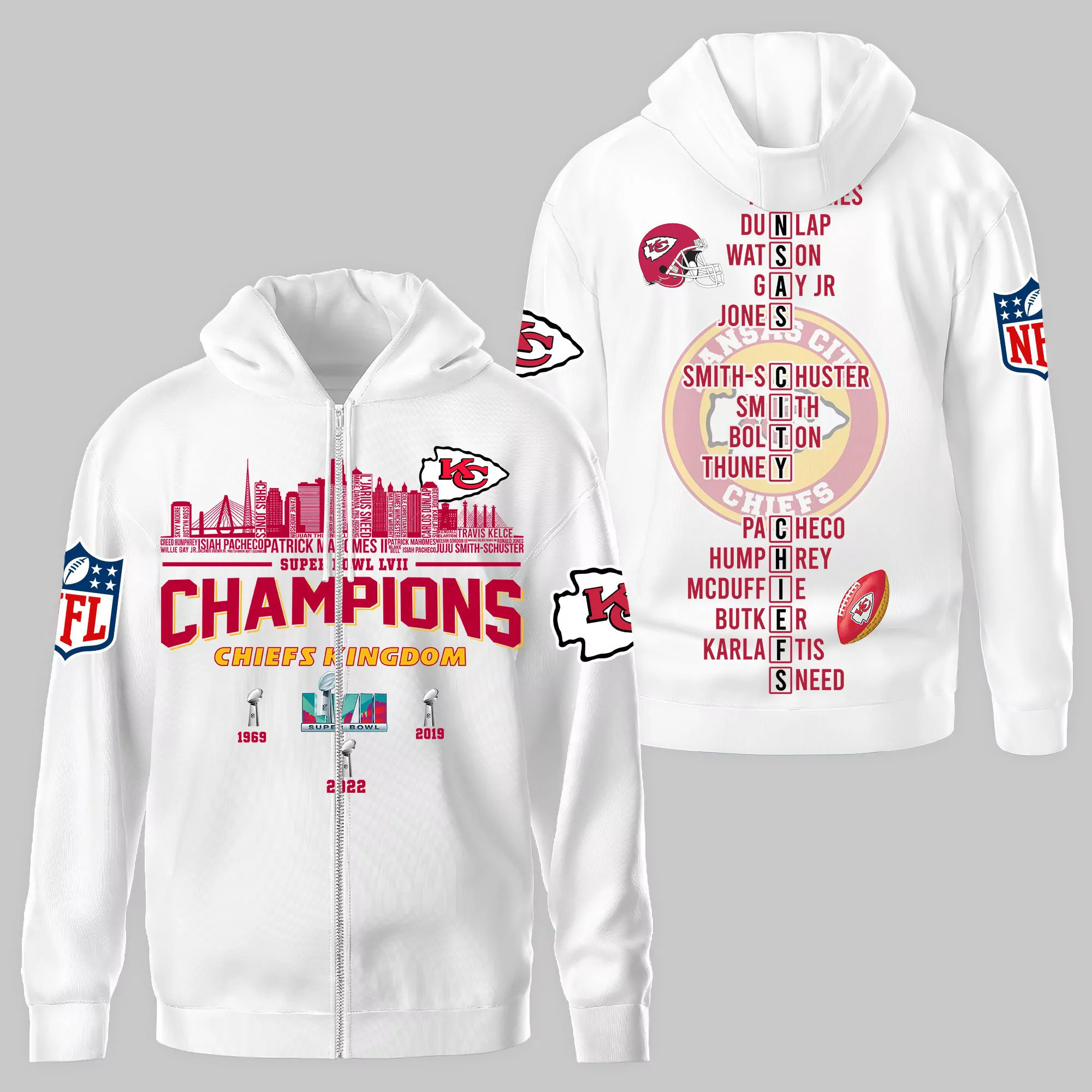 Nfl Kansas City Chiefs Limited Edition Zip 05710 3d