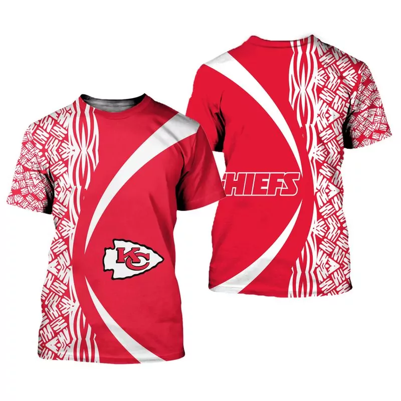Nfl Kansas City Chiefs Pink Breast Cancer s 3d tshirt