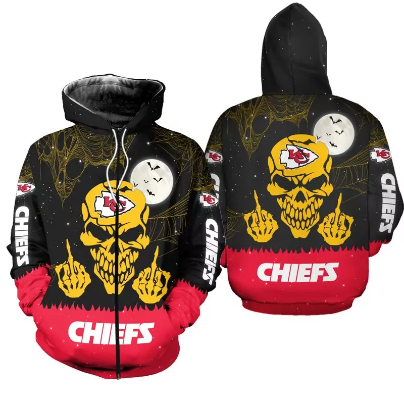 Nfl Kansas City Chiefs Pink Breast Cancer Zip 07281 3d