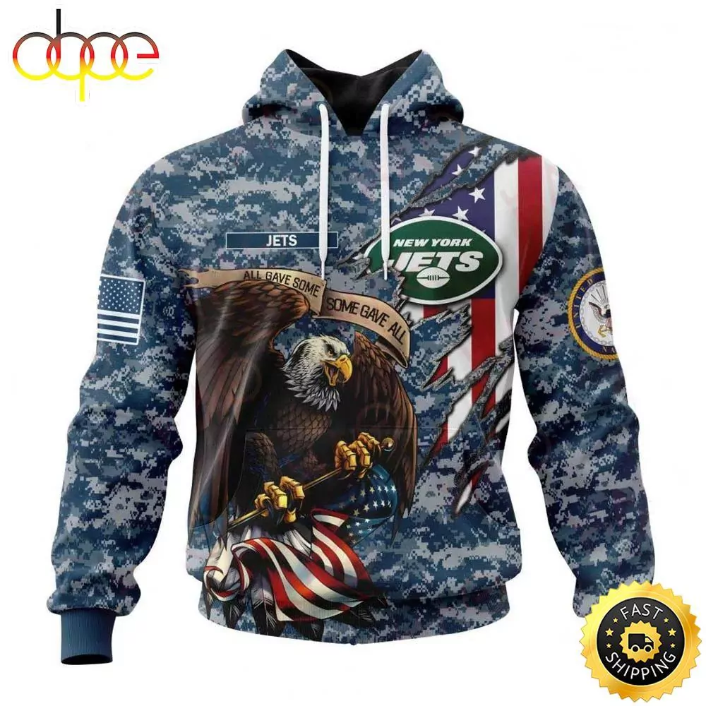 NFL New York Jets Honor Us Navy Veterans 3d