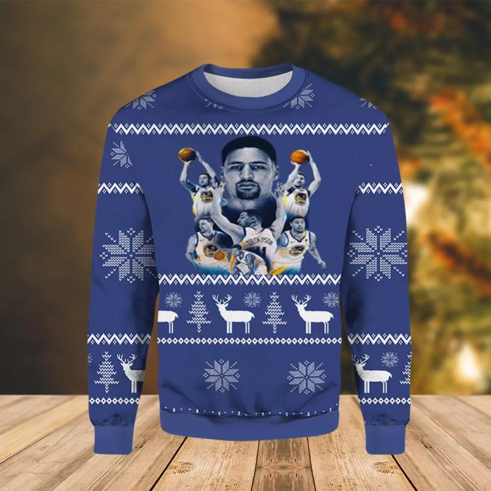 Nice Man Klay Thompson Golden State Warriors Golden State Warriors 3d ugly sweatshirt