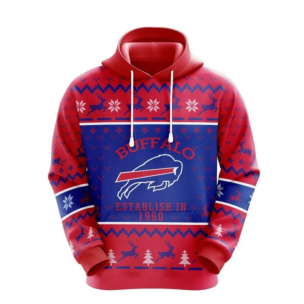 Personalized Buffalo Bills Custom name chrismas for fan 01 3d