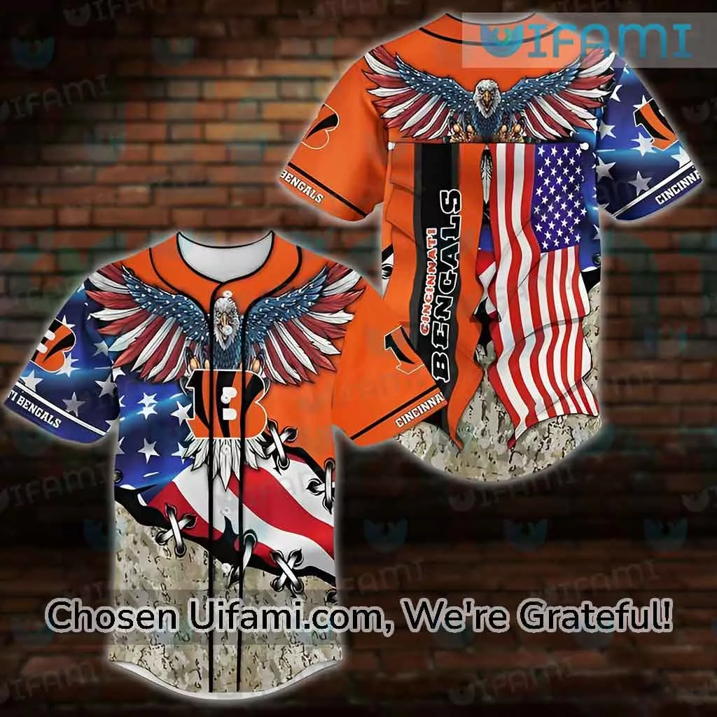 Personalized Cincinnati Bengals Baseball Camo Glamorous Cincinnati Bengals Christmas Gifts 3d Baseball Shirt