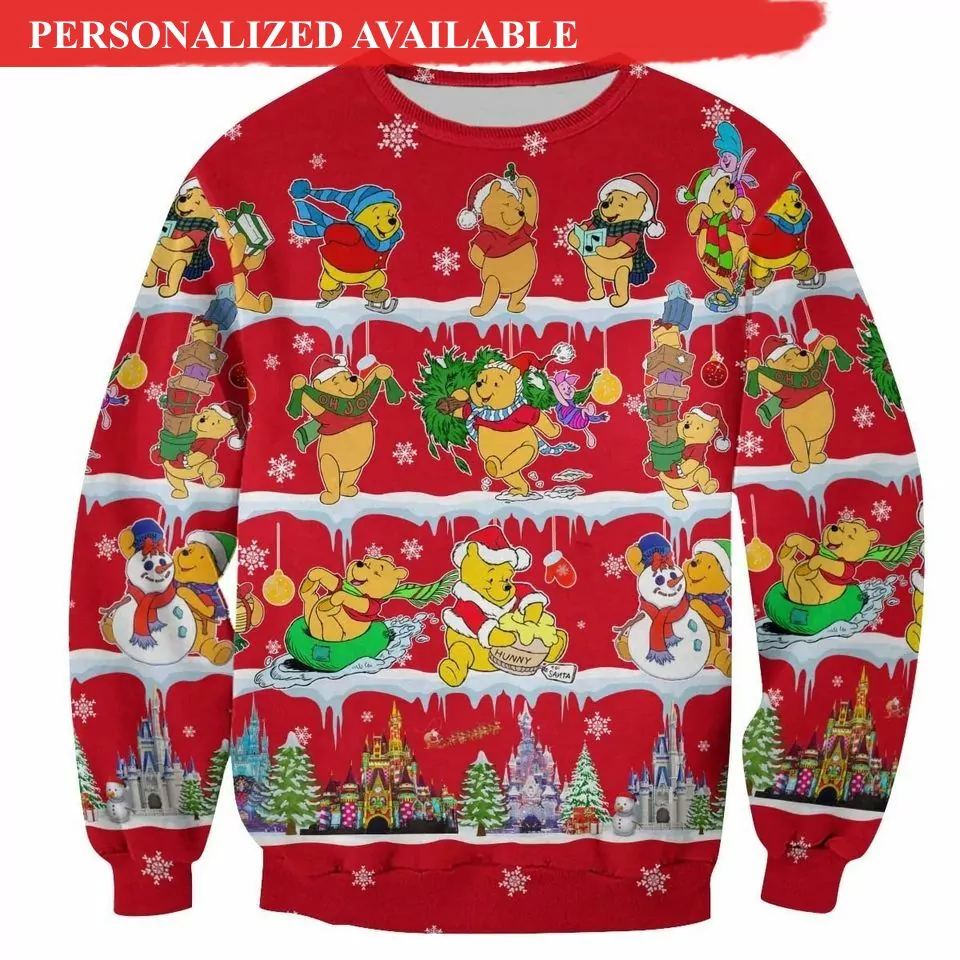 Personalized Disney Donald Christmas 3d ugly sweatshirt