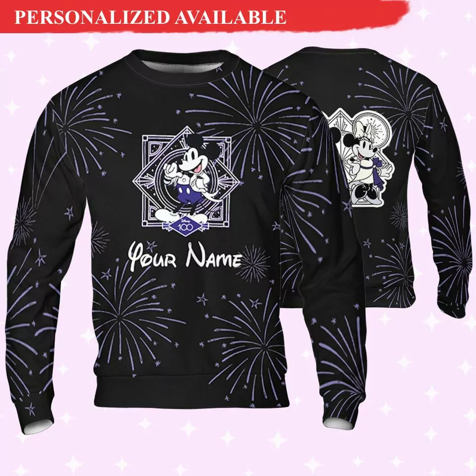 Personalized Disney Goofy Christmas 3d ugly sweatshirt