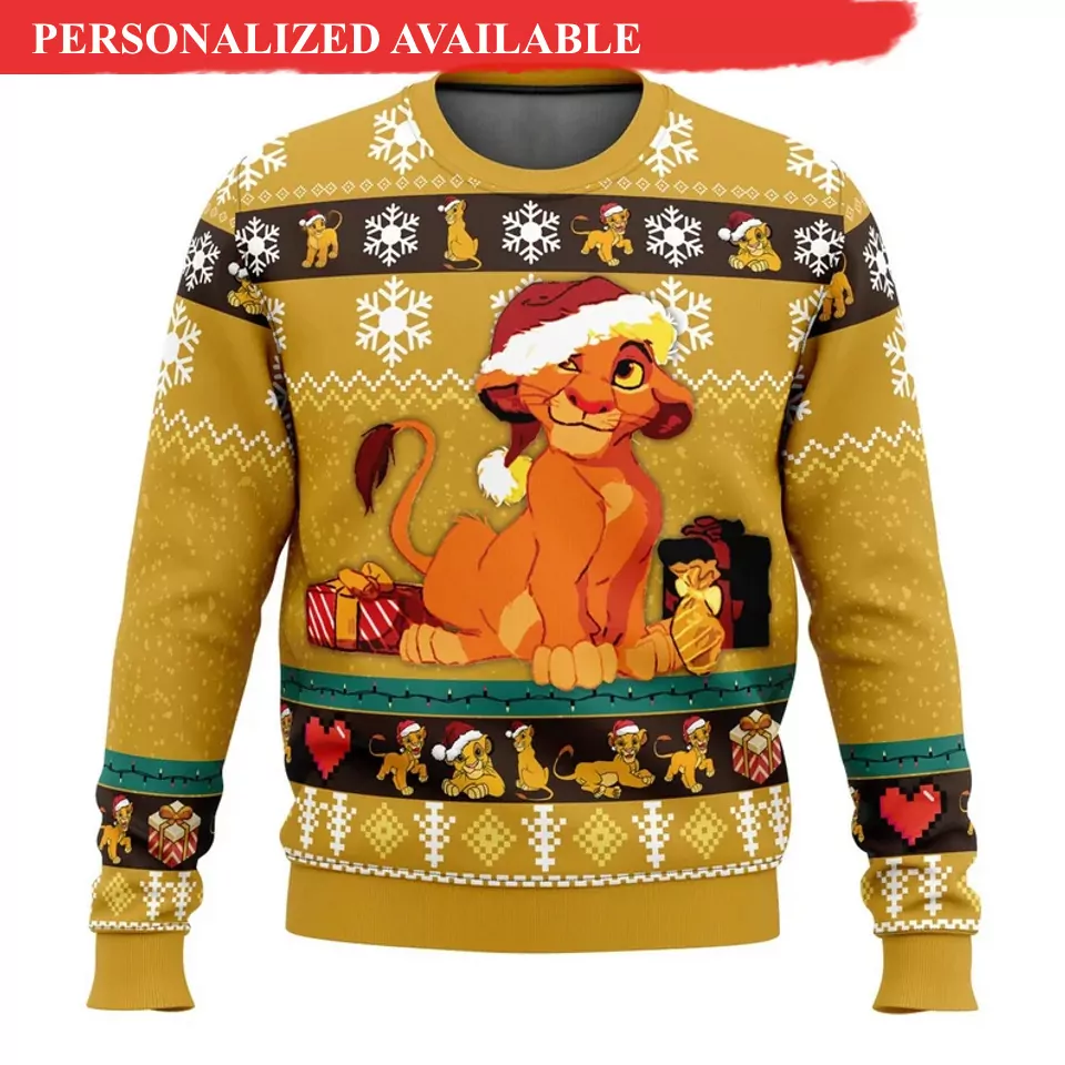 Personalized Disney Mickey Christmas 3d ugly sweatshirt