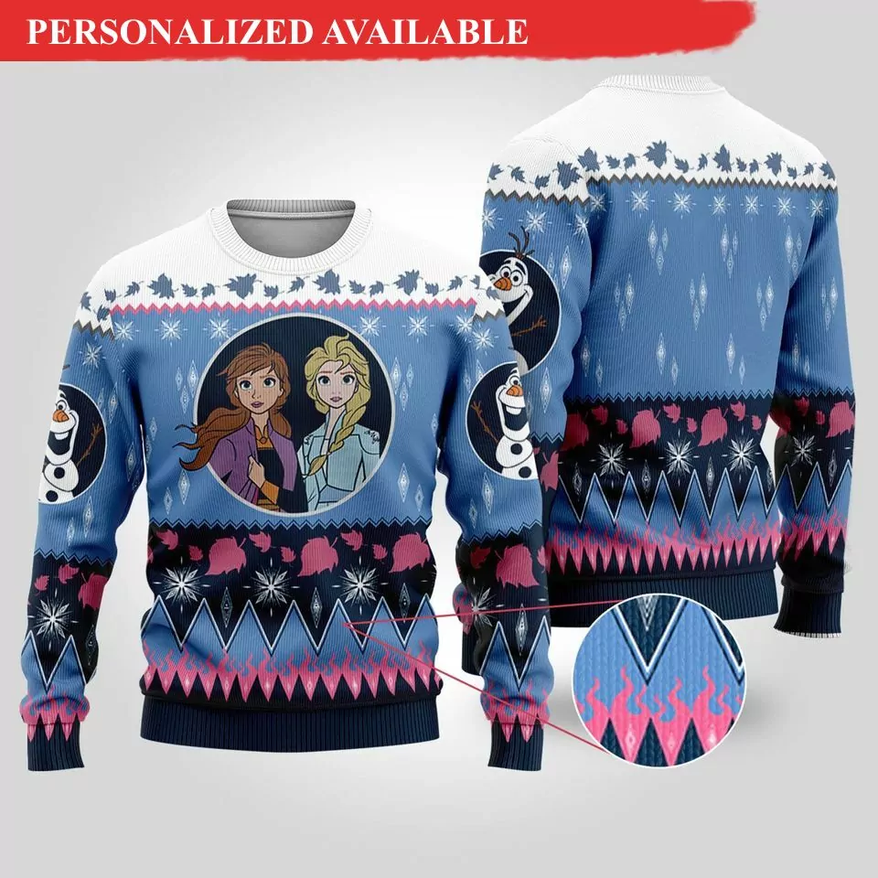 Personalized Donald Duck Disney Christmas 3d ugly sweatshirt