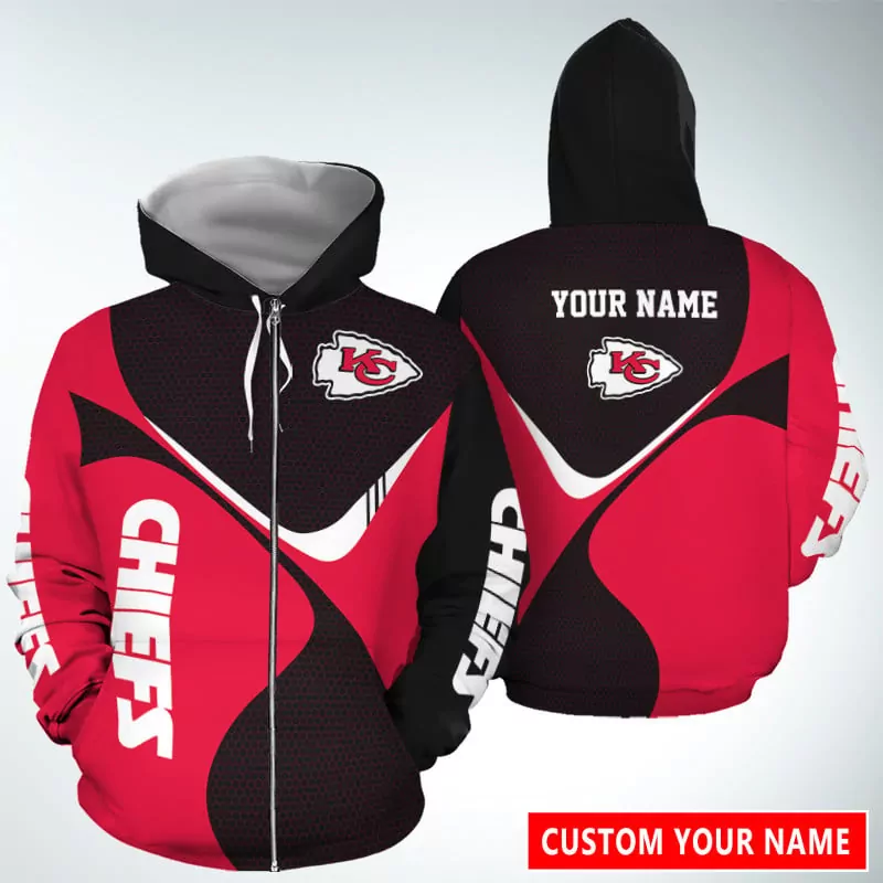 Personalized Kansas City Chiefs Camouflage Charge 3d