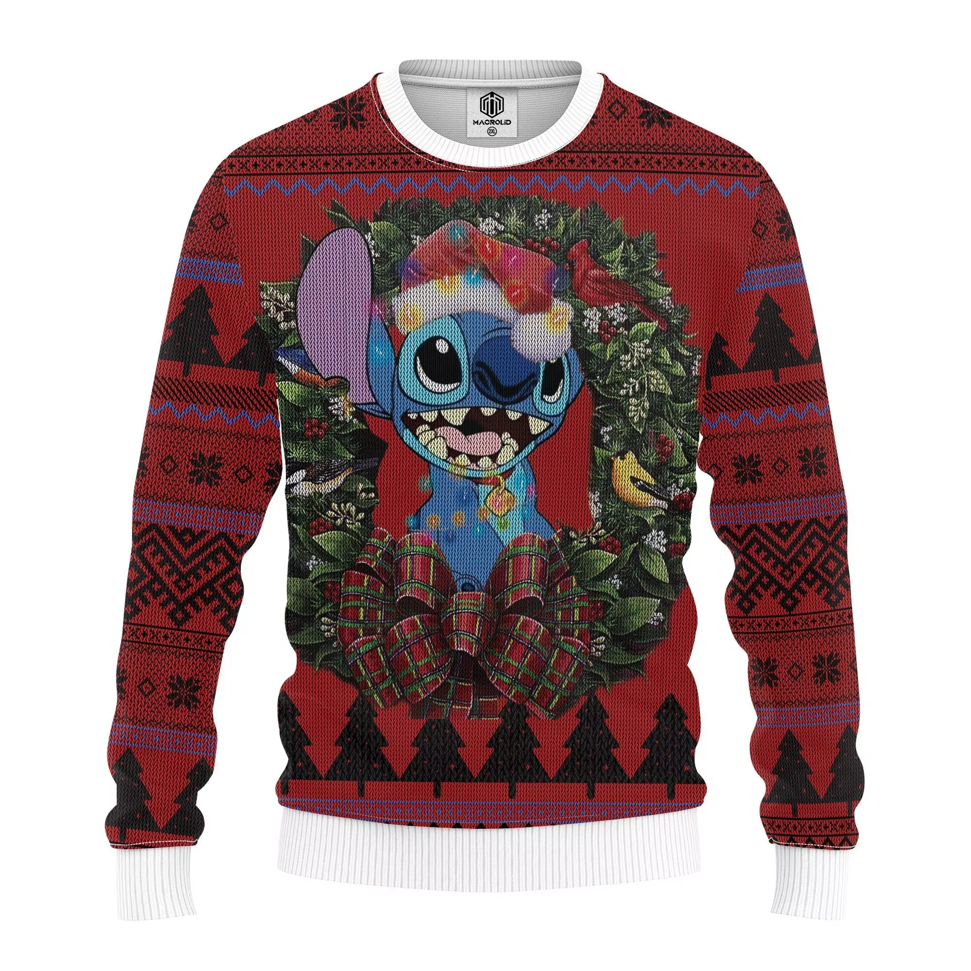 Personalized Lilo And Stitch Disney Christmas 3d ugly sweatshirt
