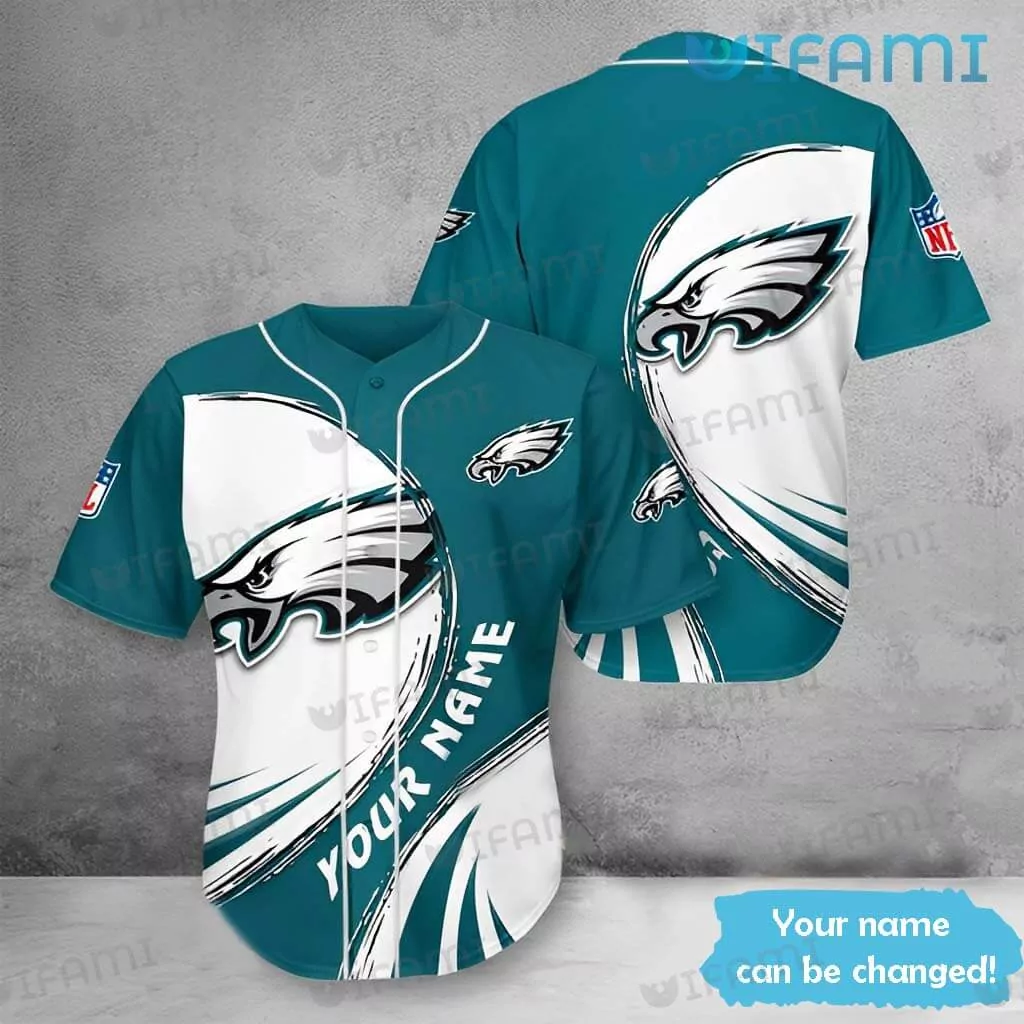 Philadelphia Eagles Baseball USA Flag Stitches Camo Philadelphia Eagles Gift 3d Baseball Shirt