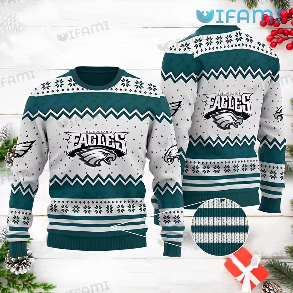 Philadelphia Eagles Christmas Big Logo Philadelphia Eagles Gift 3d ugly sweatshirt