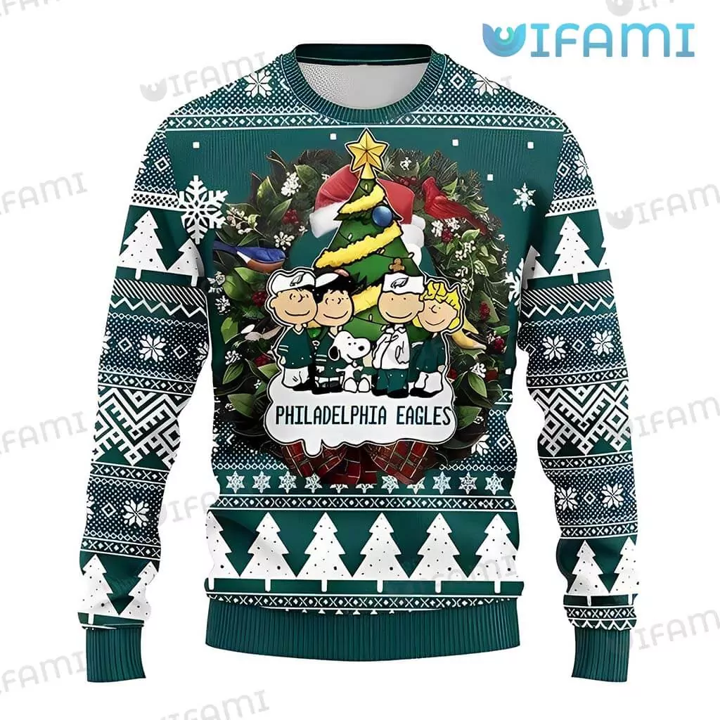 Philadelphia Eagles Christmas Nutcracker Not A Player I Just Crush A Lot Philadelphia Eagles Gift 3d ugly sweatshirt