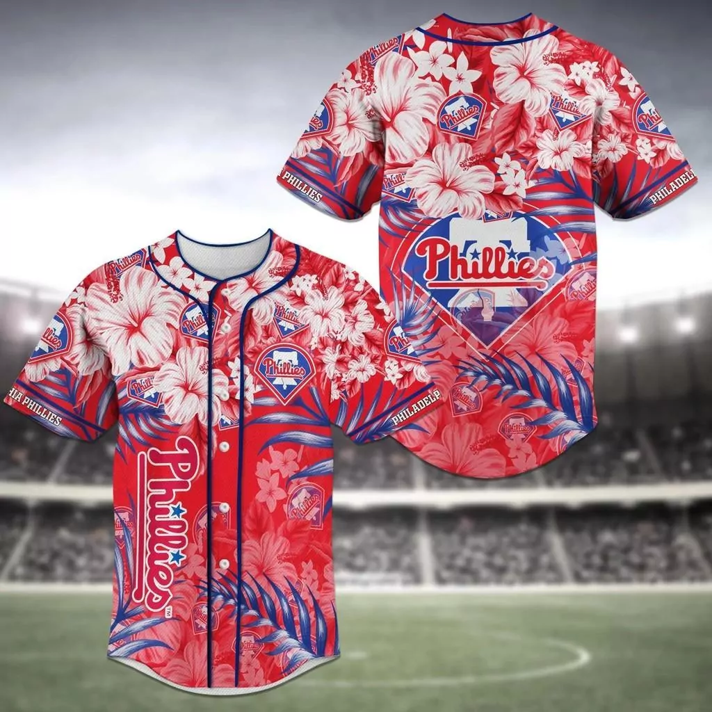 Philadelphia Eagles NFL Baseball with Flower Skeleton Design 3d Baseball Shirt