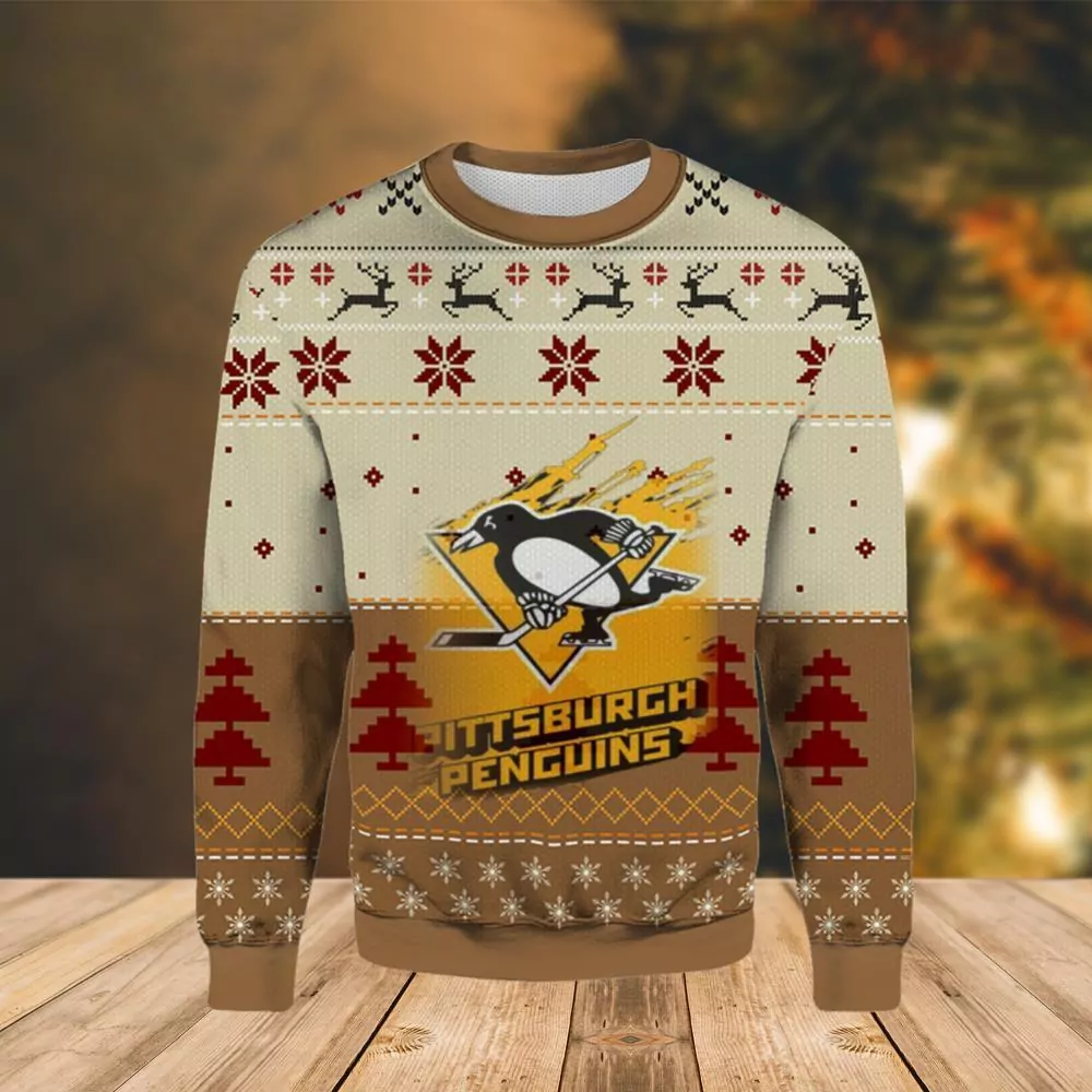 Pittsburgh Penguins Hohoho Mickey Party Ideas Christmas Limited 3d ugly sweatshirt