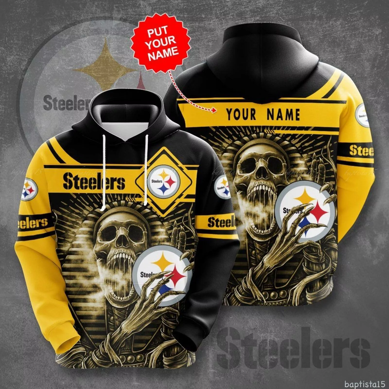 Pittsburgh Steelers Christmas 3d