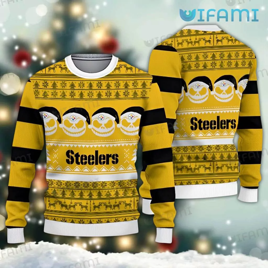 Pittsburgh Steelers Christmas Grinch Max Pittsburgh Steelers Gift 3d ugly sweatshirt
