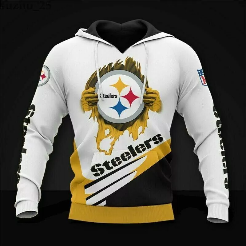 Pittsburgh Steelers NFL iron maiden Men and women 3d
