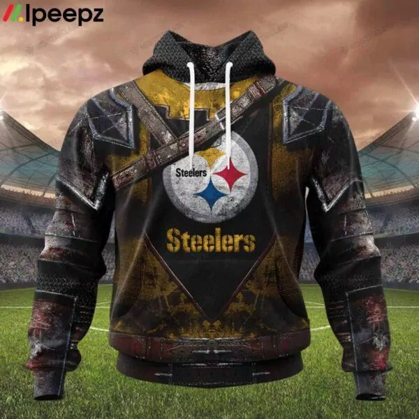 Pittsburgh Steelers Skyline Heartbeat Tearing Through Logo Pirates Pittsburgh Steelers Gift 3d