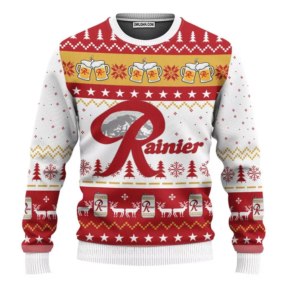 Pliny The Elder Beer Christmas S 3d ugly sweatshirt