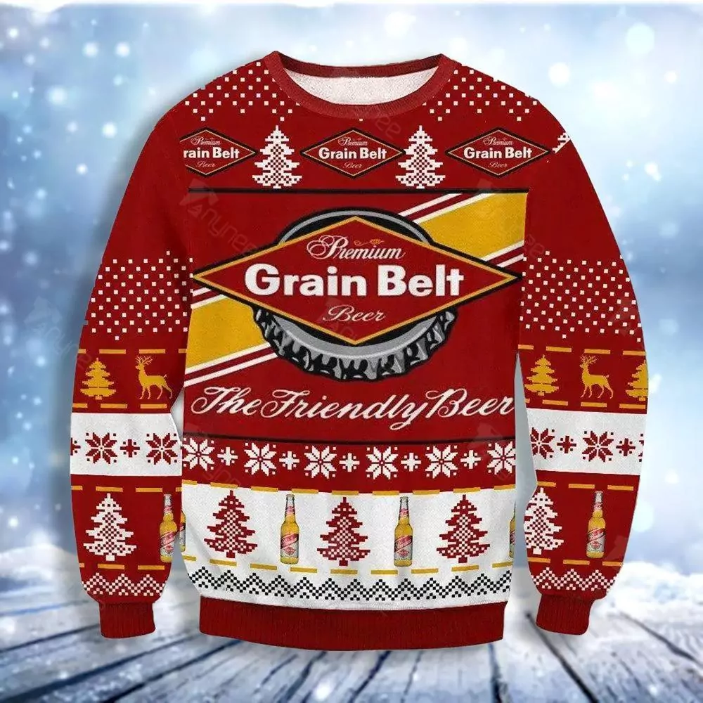 Pliny The Elder Beer Christmas S 3d ugly sweatshirt