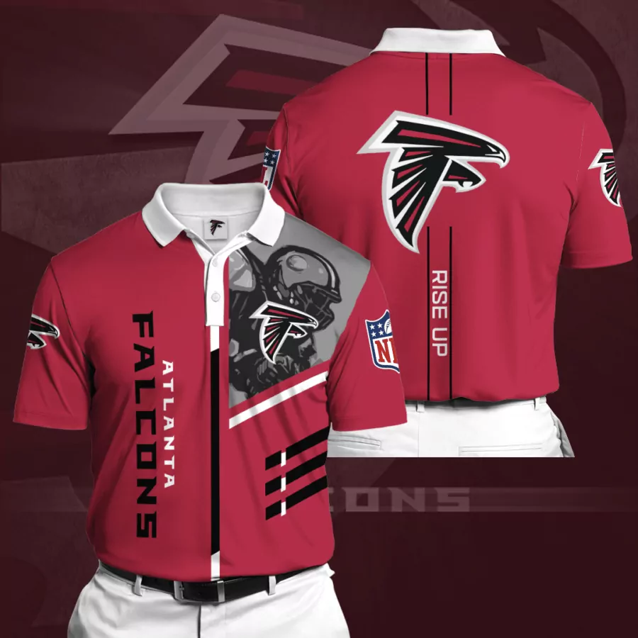 Polo Atlanta Falcons For Fan 3d polo